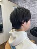 【大人気】縮毛矯正＋メンズカット＋シェービング眉カット