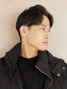 ダウズバーバーショップ 渋谷(dau's barber shop) センターパート　理容室 バーバー リクルート ビジネスヘア 短髪