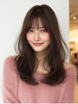 レジナヴィータ 栄(Reginavita)&nbsp;顔周りカット 透明感カラー 髪質改善 レイヤーカット 20代 艶髪