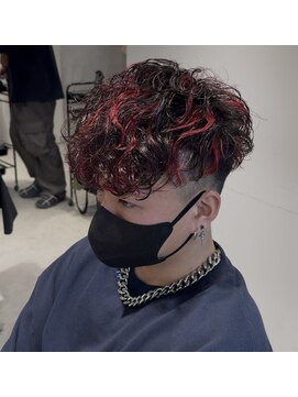 ドーバー 中野(Dover) メッシュ なみ巻き メンズパーマ