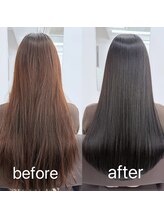 【髪質改善高濃度水素Tr】ウルトワTr+シャンプーブロー　7900円