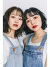 おしゃれにバングメイク☆カット+前髪パーマ 7700円～