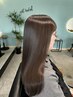 【カラー2ステップクーポン】 cut+color+2ステップ髪質改善 ¥13000