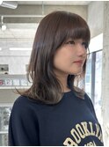 大人ミディアムレイヤースタイル大人レイヤーカット20代30代40代