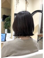 シアン 栄店(CYAN.)&nbsp;栄矢場町残ったパーマでボブレイヤーまでばっさり！