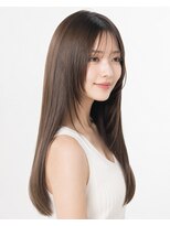 アンフィサンクミル 銀座(AnFye cinq mille) 白髪ぼかし×髪質改善ストレート【縮毛矯正】
