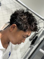 フランクスバーバーリベラルド 横浜(FRANK'S BARBER LIBERALD)&nbsp;MEN’S HAIR/ピンパーマ/テーパーフェード/スパイキーショートU