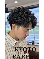 バーバーショップテト(barber shop tete)&nbsp;ツーブロック/シャドウパーマ/センターパート