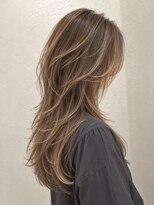 リノ 寺田町南口店(rino) 毛先が揺れるセミロングレイヤーカット