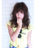 シレーナ ヘアーリゾート(Sirena Hair Resort)&nbsp;無造作ウェーブ☆マーメイドアッシュ・セミロング