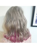 ラピス 渋谷本店(Lapis) 【lapis渋谷】ホワイトインナーサクラピンクカラー☆