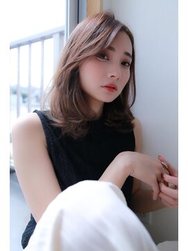 オーシャン(Ocean) [OCEAN Hair&Life藤原 純]ワンレンセミディ☆