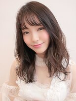 アグ ヘアー ポート 泉佐野店(Agu hair port) 《Agu hair》艶×ヌーディー無造作ミディ