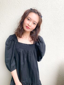 ヤード(YARD) 【YARD大阪】大人可愛い20代30代40代小顔クセ毛を活かしたミディ