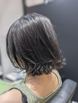 ジエクト 本店(The Ect) エアリーボブ×外ハネスタイル×くびれこなれヘア