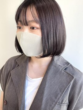 クイントネオリーブ 自由が丘正面口店(quint:neolive) ボブ × lavender greige