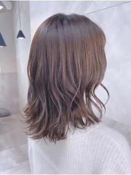 ドゥマン(Demain) ブリーチなし透明感カラーグレージュカラーカーキベージュ