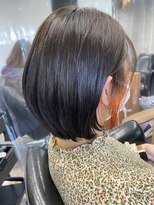 シェル 吉祥寺(shell)&nbsp;丸みショートボブ_オレンジインナー