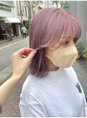 天神 大名 ハイトーンボブ ピンク