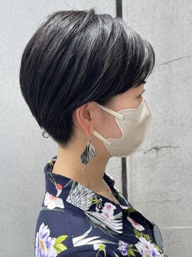 モリオ フロム ロンドン 大宮2号店(morio from London) 【morio大宮2号店/米村】ソフト刈り上げショート