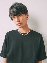 ピースパイス(PIESPICE) クラウドマッシュ×暗髪メンズstyle