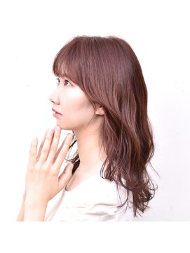 ドルセ(Dulce) ピンクブラウン×ミディアムレイヤー