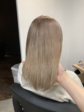 ラフ 難波店(LAFF) #ショコラアッシュ#ヘルシースタイル#ふんわりカール