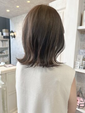 キャアリー(Caary) 福山市美容院Caary人気 春夏ヘア透明感くすみグレージュカラー