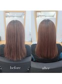 『髪質改善』ストレートエステ（縮毛矯正）（リタッチ可）