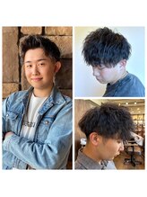 ≪ツイストスパイラル/波巻き/特殊パーマのメンズスタイルが得意♪≫stylist：伊藤颯吾