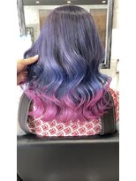 ヴェロニカ バイ ソル(Veronica by SOL) バイオレット×ブルー×ピンク