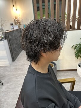 ウォルク(WOLK) センターパート/縦落ちスパイラル/ツイストスパイラル