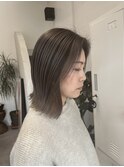 TAP金沢 木曳野　白髪ぼかしハイライト　ルーツカラー