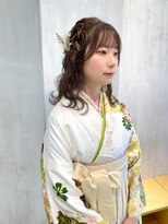 クリアーオブヘアー 池下店(clear OF HAIR)&nbsp;卒業式hairset/ハーフアップ