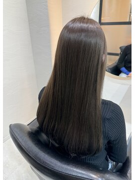 エヌ 北千住(N) 【北千住駅・髪質改善・縮毛矯正】まろやかベージュカラー