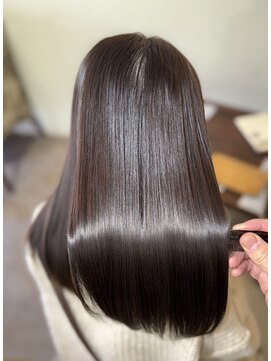ヘアーメイクポリッシュ 桂店 髪質改善/縮毛矯正/ロングヘアー/ツヤ髪/艶カラー/桂/向日町