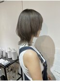 ウルフカット×グレージュ.