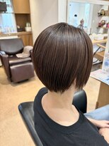 リシェールグリーン 越谷花田店(RICHAIR GREEN)&nbsp;デザインカラー/レイヤーカット/ウェットヘア/オリーブベージュ