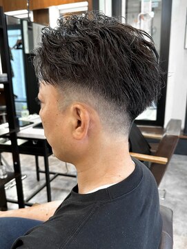 アイリーヘアデザイン(IRIE HAIR DESIGN) 【IRIE HAIR福岡】ジェントルパーマ×フェードスタイル