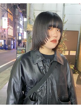 クプラ(Qpula) 【qpula 久芳未鈴】レイヤー/ウルフカット/アッシュブラウン