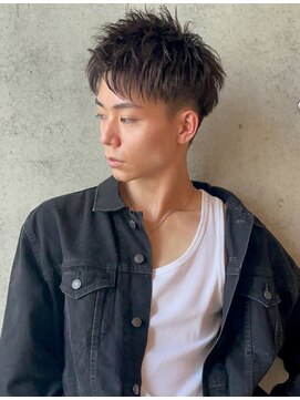 ボンドストーリールミエール(Bond Story lumiere) メンズショート×ツイストパーマ