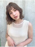 ミルクブラウン/ダークパープル/ナチュラルショート/夏/上尾