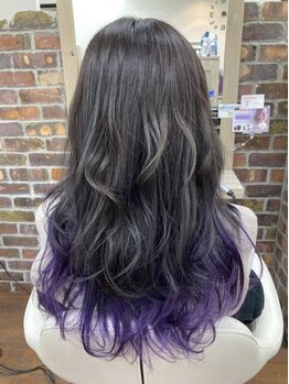 スタイルクリエイター 土浦ピアタウン店(Style creator)の写真/【髪をいたわりながら艶感もUP♪】透明感とツヤ!!ダメージに配慮した"イルミナカラー"で最高の手触りを!!