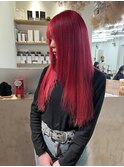 落ちるレッドカラー