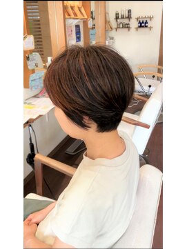 ヘアーメイク ラピス(hair make Lapis) ヘナ染め×ハイライト/デザインカラー