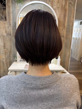 ブレス ヘアアンドスパ 湘南台(bless hair spa) 丸みショート