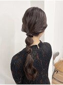 ヘアアレンジ/お呼ばれヘア/ヘアセット/ヘアメイク