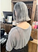 シルバー×バレイヤージュボブ【横須賀中央 Really】