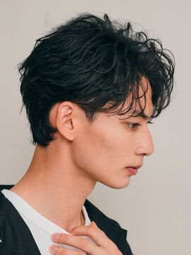 フィフス 神南(fifth) 渋谷センターパートフェザーパーマメンズパーマニュアンスパーマ