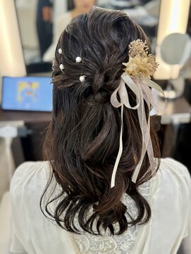 ルーウィン(LE WIN) ハーフアップ